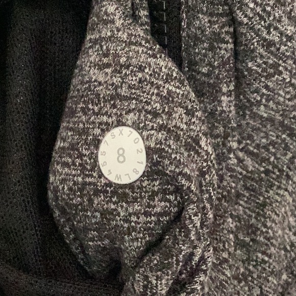 Lululemon Define Jacket Heathered Grey Sz 8 - Picture 9 of 11